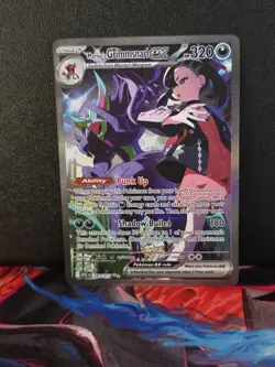 Pokemon Marnie's Grimmsnarl ex SIR Full Art Holo Card 320 HP 287/217 - Image 1