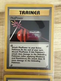 2 PlusPower - 84/102 - Uncommon - Base Set - Pokemon Card - LP - Image 2