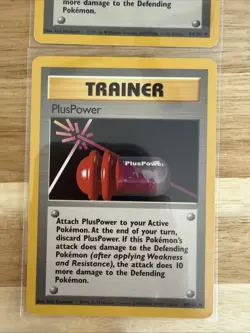 2 PlusPower - 84/102 - Uncommon - Base Set - Pokemon Card - LP - Image 3