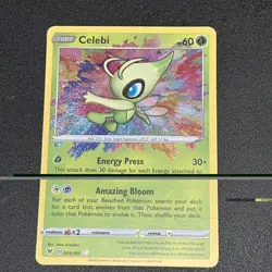 Pokemon Card TCG - Celebi 009/185 Amazing Rare Vivid Voltage Near Mint - Image 1