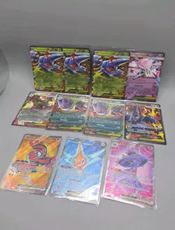 Phantasmal Flames ENG Double Rare EX Bundle / Lot of 11 Card - Pokemon NEAR MINT - Image 1