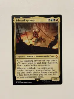 Edward Kenway #53 (NM) Assassin's Creed ACR Magic MTG - Image 1