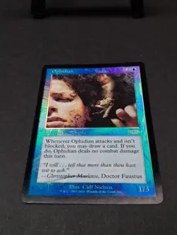 MTG Ophidian Foil FNM Promo DCI 2001 Shooting Star Rare Retro LP Magic Premodern - Image 3