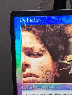 MTG Ophidian Foil FNM Promo DCI 2001 Shooting Star Rare Retro LP Magic Premodern - Image 5