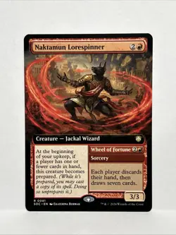 Naktamun Lorespinner (Extended Art) Commander: Secrets of Strixhaven Regular🔥 - Image 1