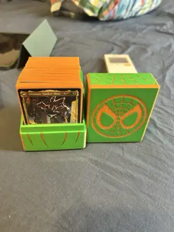 🕷 Spider-Man Commander Deck + Custom 3D Printed Deck Box (Ready to Play) - Image 1