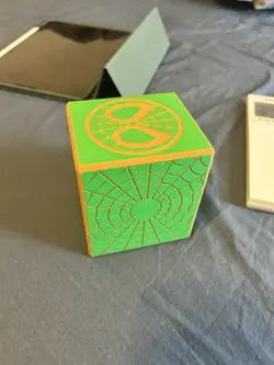 🕷 Spider-Man Commander Deck + Custom 3D Printed Deck Box (Ready to Play) - Image 4