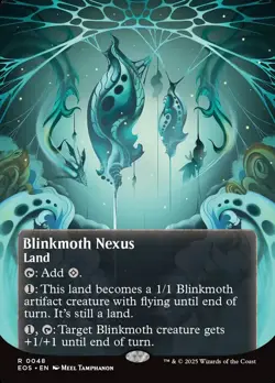 MTG EOE Stellar Sights POSTER R Blinkmoth Nexus #0048 - Image 1