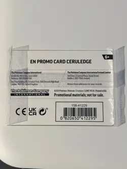 Ceruledge 040/091 Pokemon Day Stamped Promo Pokemon TCG SEALED - Image 2