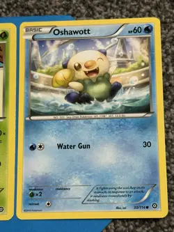 Flaaffy 39/114 - Tangela 1/114 - Oshawott 30/114 Pokemon Steam Siege bundle - Image 3