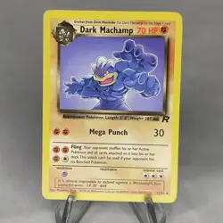 Dark Machamp 27/82 - Team Rocket Unlimited Rare Regular - Pokemon TCG 2000 - Image 1