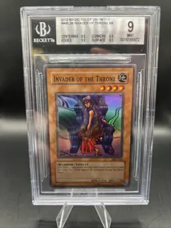 BGS 9 Invader of the Throne MRL-026 - Super Rare - Unlimited Edition DMG YuGiOh! - Image 1