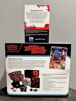 Pokemon TCG Destined Rivals Elite Trainer Box ETB + Booster Bundle *NEW SEALED* - Image 2