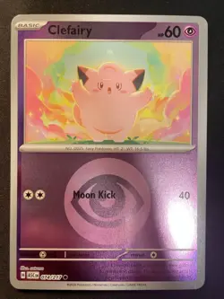 Clefairy 074/217 - Psychic Energy Reverse Holo - Pokemon TCG: Ascended Heroes NM - Image 1