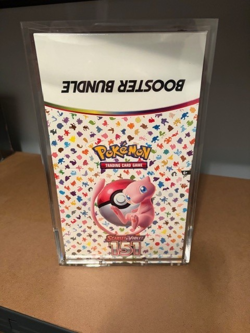 Pokemon 151 Booster Bundle Display Box New & Factory Sealed with Acrylic Case - Image 1