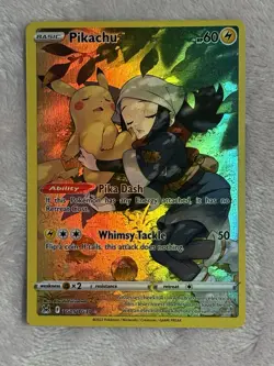 Pokemon Pikachu TG05/TG30 Full Art Holo Rare Lost Origin Trainer Gallery✨💎 - Image 1