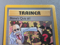 BLAINE'S QUIZ #1 97/132 RARE GYM HEROES POKEMON UNLIMITED - Image 2