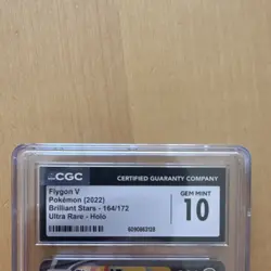 CGC 10 Flygon V Full Art Ultra Rare Holo Pokemon TCG Brilliant Stars 164/172 - Image 3