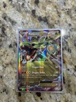 Pokemon TCG Rayquaza EX XY73 XY Black Star Promo - Image 1