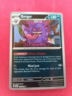 Gengar 050/088 - Reverse Holo Rare - Pokemon TCG - ME03: Perfect Order NM - Image 1