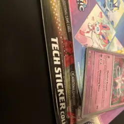 Pokemon TCG Prismatic Evolutions Tech Sticker Collection Lot - Glaceon & Sylveon - Image 5