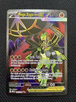 Mega Zygarde ex 104/088 Perfect Order NM Ultra Rare Full art Pokemon TCG NM - Image 1