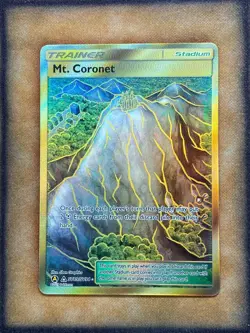 Pokemon Mt. Coronet SV89/SV94 Hidden Fates Shiny Vault Secret Rare NM - Image 1
