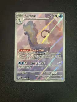 AURORUS 092/088 HOLO ILLUSTRATION RARE PERFECT ORDER POKEMON NM/M - Image 1