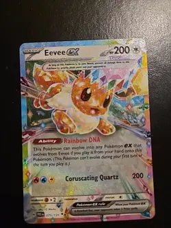 Eevee ex - Double Rare Holo 075/131 - Prismatic Evolutions Pokemon - NM - Image 1