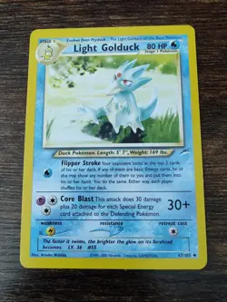 Pokemon Neo Destiny Light Golduck 47/105 Non Holo - Image 1