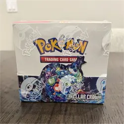 Pokemon Scarlet & Violet Stellar Crown Booster Box English - Image 1