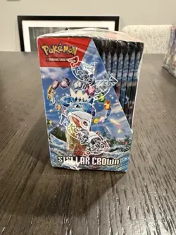 Pokemon Scarlet & Violet Stellar Crown Booster Box English - Image 4