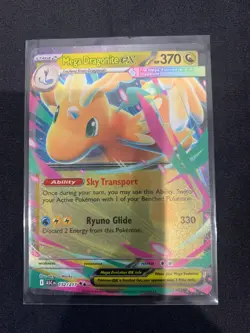 Mega Dragonite ex Double Rare 152/217 Pokemon Ascended Heroes English NM - Image 1