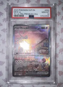 Pokemon 151 UPC Mew EX 053 SVP Promo PSA 10 - Image 1