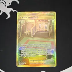 Pokemon Martial Arts Dojo 268/236 Cosmic Eclipse Secret Rare Full Art Holo - Image 2