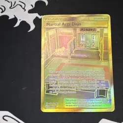 Pokemon Martial Arts Dojo 268/236 Cosmic Eclipse Secret Rare Full Art Holo - Image 5