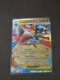 Pokemon Mega Evolution - Mega Lucario ex 077/132 - English - Image 3