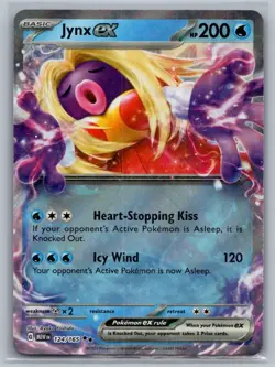 Jynx ex 124/165 Double Rare 151 Pokemon Near Mint - Image 1
