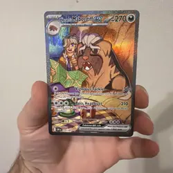 Pokemon Arven's Mabosstiff ex Special Illustration Rare Holo 235/182 - Image 1