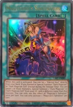 Magician's Salvation - LART-EN060 - Ultra Rare - Limited Edition x1 - Lightly Pl - Image 1