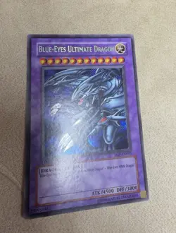 Yugioh BLUE-EYES ULTIMATE DRAGON JMP-EN005, SECRET RARE, SELTENE PROMO LIMITIERT - Image 1