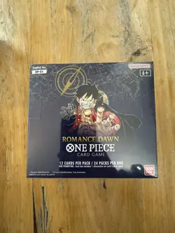 One Piece TCG - OP-01 Romance Dawn Booster Box Blue Bottom Sealed New Collection - Image 2