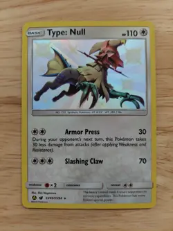 Type: Null SHINY SV45/SV94 Hidden Fates NM Holofoil Rare Pokemon Card - Image 1