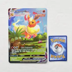JUMBO CARD SET Vaporeon VMAX SWSH182 Jolteon VMAX SWSH184 Flareon VMAX SWSH180 - Image 4
