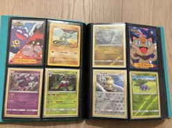 144 Cards Pokemon TCG WOTC Cards in Binder Holos Rares Vintage and Modern Hits - Image 5