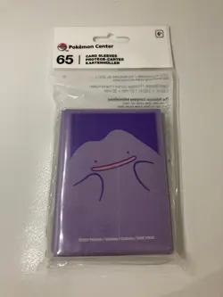 Pokemon Center TCG Ditto Quartet Card Sleeves (65 Sleeves) Fast Ship, New! - Image 1