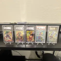 Dragon Ball Super Bandai Piccolo Son Goku Card Lot 5 Foil Promo 2022 English - Image 1