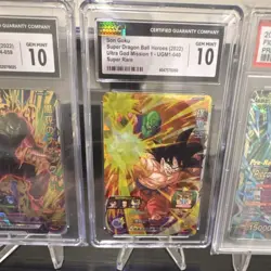 Dragon Ball Super Bandai Piccolo Son Goku Card Lot 5 Foil Promo 2022 English - Image 4