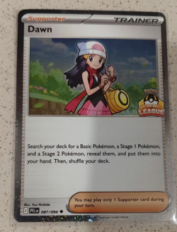 Dawn Ultra Ball League 087/094 Stamp Asia Exclusive Pokemon Card - Image 1