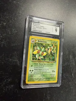 CGC 9 MINT Bellossom 2000 Neo Genesis 3/111 Holo Rare Pokemon Card Swirl - Image 3